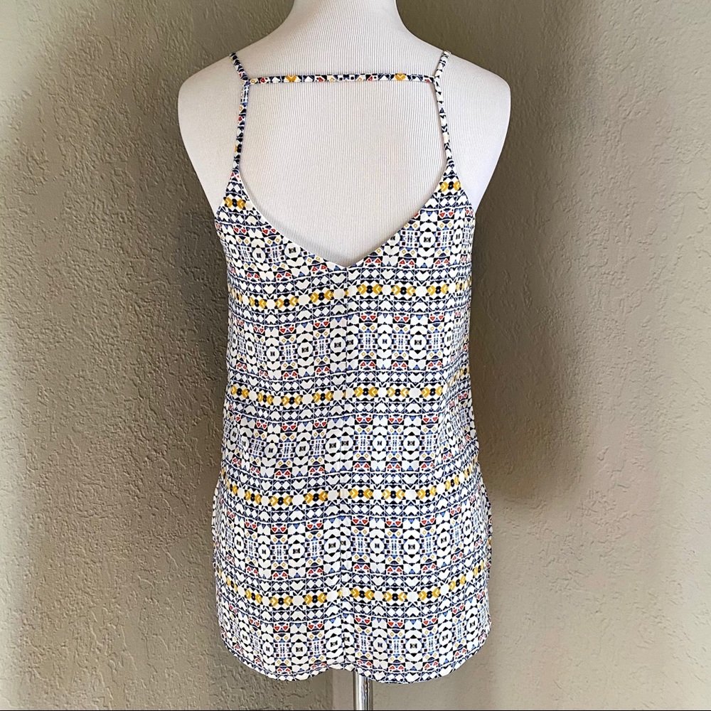 EUC H&M Geometric Print Camisole Tank, 2 - Picture 4 of 12
